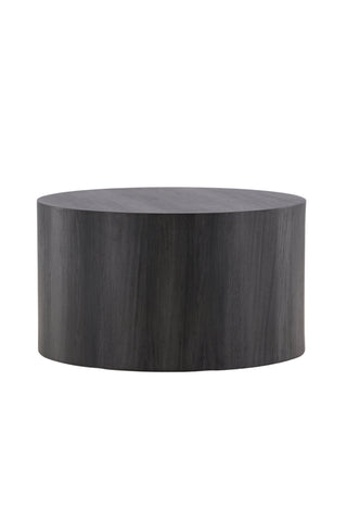 Venture Home York Runt Soffbord ⌀80 - Svart