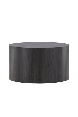 Venture Home York Runt Soffbord ⌀80 - Svart