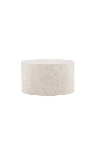 Venture Home York Runt Soffbord ⌀80 - Beige