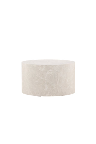 Venture Home York Runt Soffbord ⌀80 - Beige