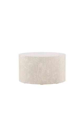 Venture Home York Runt Soffbord ⌀80 - Beige