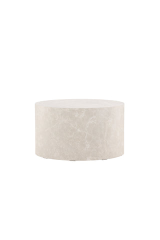 Venture Home York Runt Soffbord ⌀80 - Beige