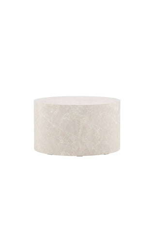 Venture Home York Runt Soffbord ⌀80 - Beige
