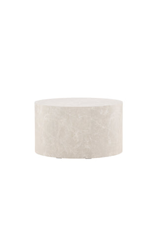 Venture Home York Runt Soffbord ⌀80 - Beige