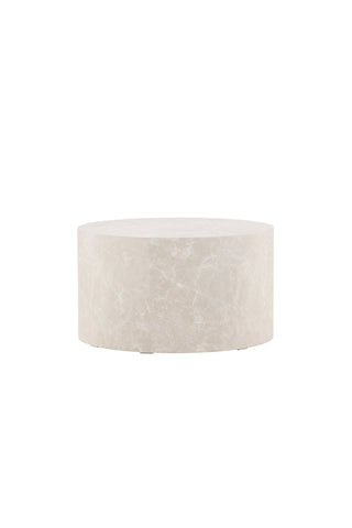 Venture Home York Runt Soffbord ⌀80 - Beige