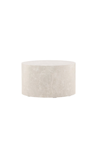 Venture Home York Runt Soffbord ⌀80 - Beige