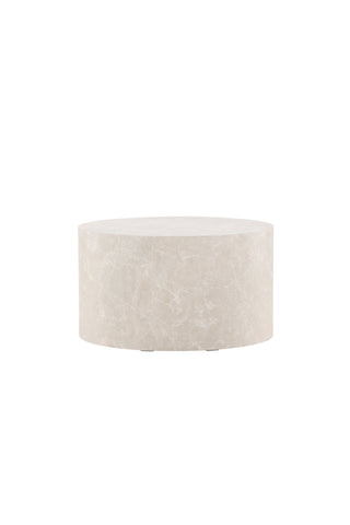 Venture Home York Runt Soffbord ⌀80 - Beige