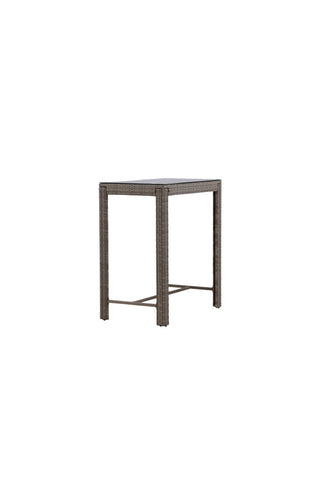 Venture Home Alo Bartable Steel - Grå Wicker Rektangulär 60,5