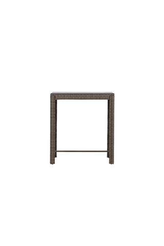 Venture Home Alo Bartable Steel - Grå Wicker Rektangulär 60,5