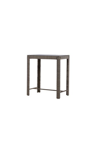 Venture Home Alo Bartable Steel - Grå Wicker Rektangulär 60,5