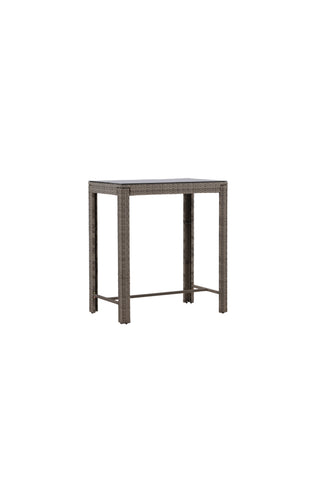 Venture Home Alo Bartable Steel - Grå Wicker Rektangulär 60,5
