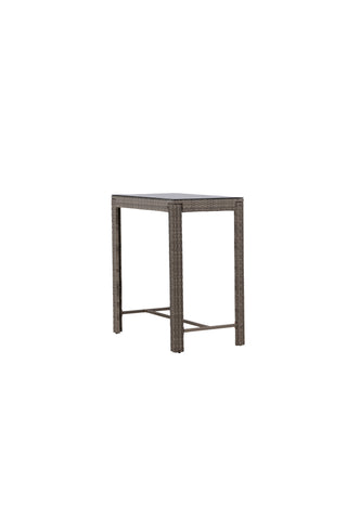 Venture Home Alo Bartable Steel - Grå Wicker Rektangulär 60,5