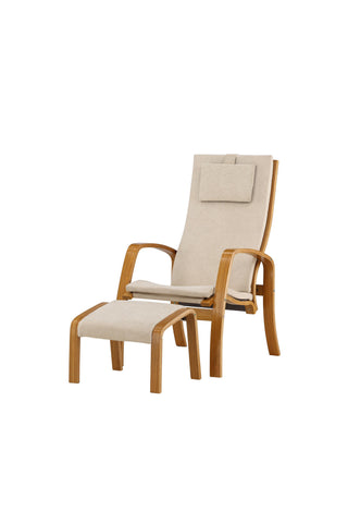 Venture Home Grötö Lounge Chair - Ekfaner / Beige