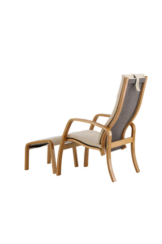 Venture Home Grötö Lounge Chair - Ekfaner / Beige