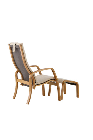 Venture Home Grötö Lounge Chair - Ekfaner / Beige
