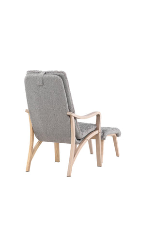 Venture Home Fårö Lounge Chair - Ekfaner / Ljusgrå