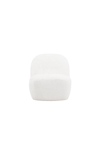 Venture Home Mahla Lounge Chair - White Boucle /
