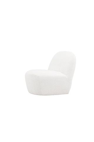 Venture Home Mahla Lounge Chair - White Boucle /