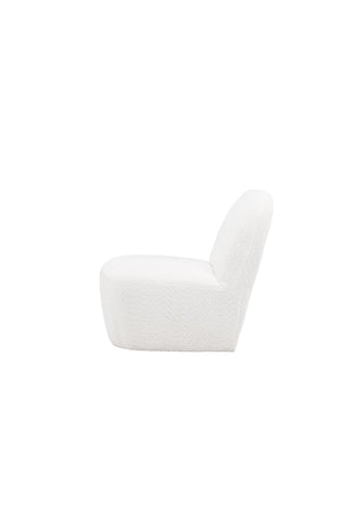 Venture Home Mahla Lounge Chair - White Boucle /