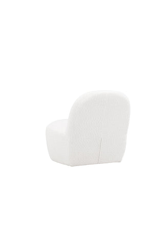 Venture Home Mahla Lounge Chair - White Boucle /
