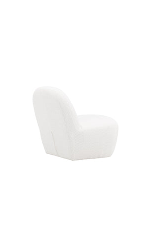 Venture Home Mahla Lounge Chair - White Boucle /