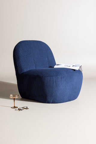 Venture Home Mahla Lounge Chair - Navy /