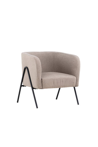 Venture Home Rika Fåtölj - Beige / Svart