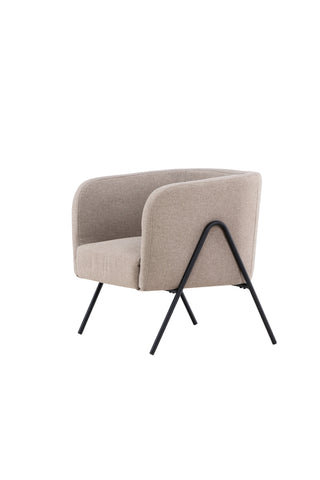 Venture Home Rika Fåtölj - Beige / Svart