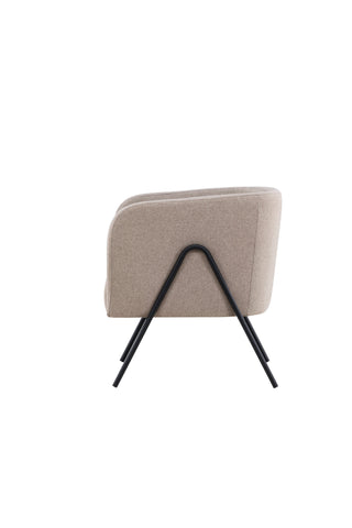 Venture Home Rika Fåtölj - Beige / Svart