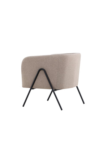 Venture Home Rika Fåtölj - Beige / Svart