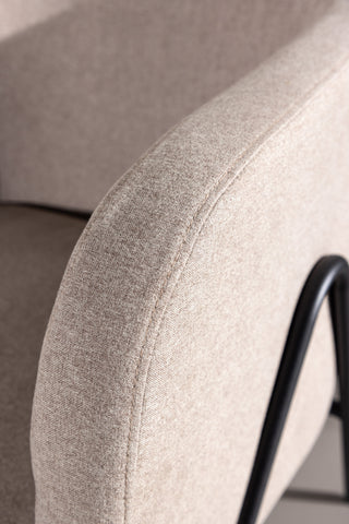 Venture Home Rika Fåtölj - Beige / Svart