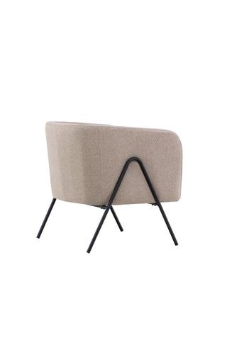 Venture Home Rika Fåtölj - Beige / Svart