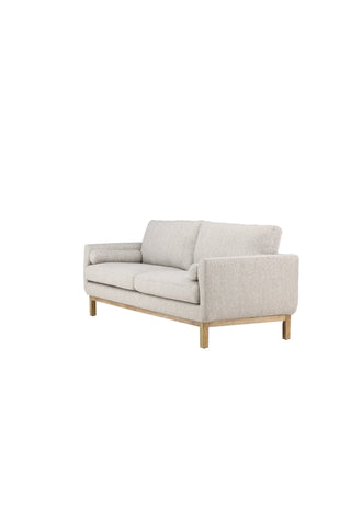 Venture Home Olympos 3-sits soffa - Woodlook / Beige