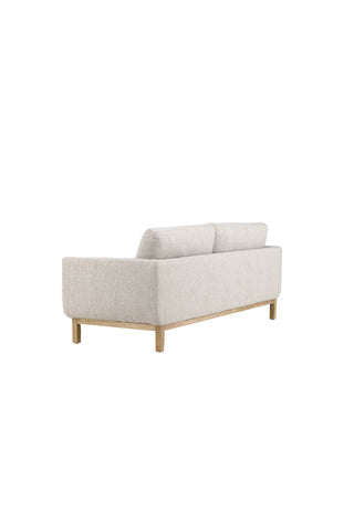 Venture Home Olympos 3-sits soffa - Woodlook / Beige