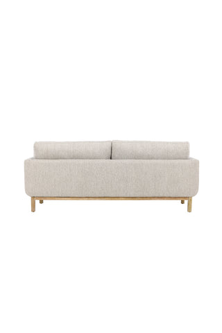 Venture Home Olympos 3-sits soffa - Woodlook / Beige