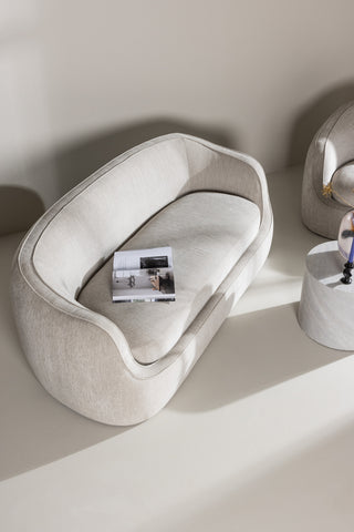 Venture Home Elio 3-sits soffa - ljusgrå /