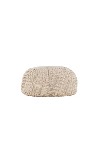 Venture Home Sam rund sittpuff - ⌀60 / Beige