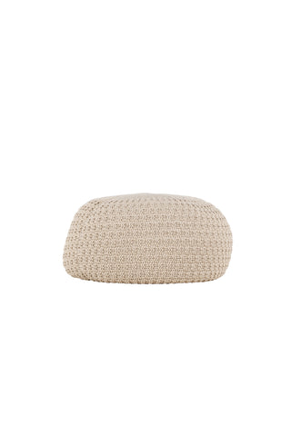 Venture Home Sam rund sittpuff - ⌀60 / Beige