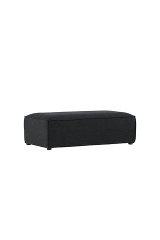 Venture Home Gillholmen sittpuff - Black Boucle /