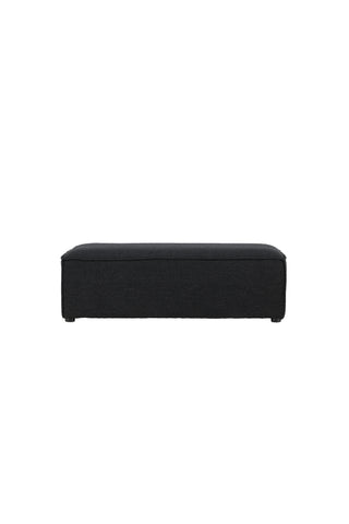 Venture Home Gillholmen sittpuff - Black Boucle /