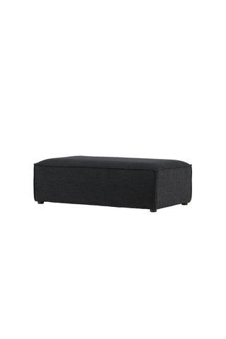 Venture Home Gillholmen sittpuff - Black Boucle /