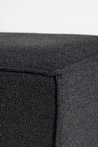 Venture Home Gillholmen sittpuff - Black Boucle /