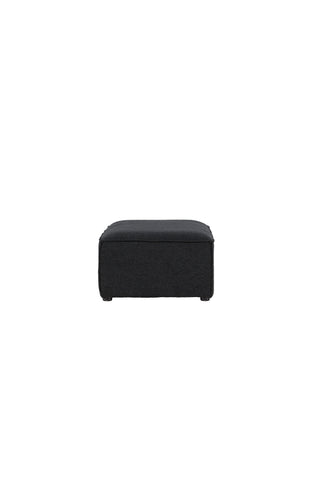 Venture Home Gillholmen sittpuff - Black Boucle /
