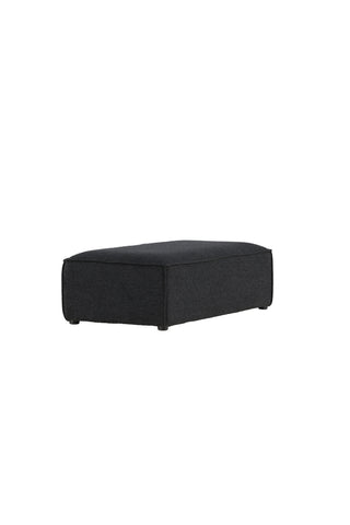 Venture Home Gillholmen sittpuff - Black Boucle /