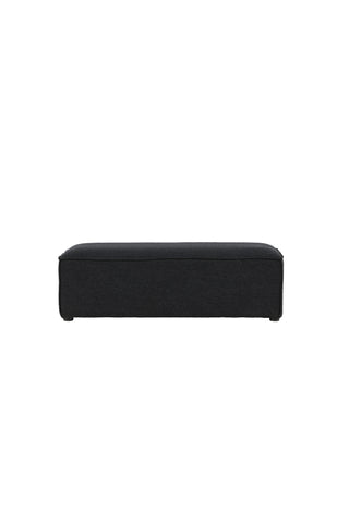 Venture Home Gillholmen sittpuff - Black Boucle /