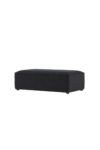 Venture Home Gillholmen sittpuff - Black Boucle /