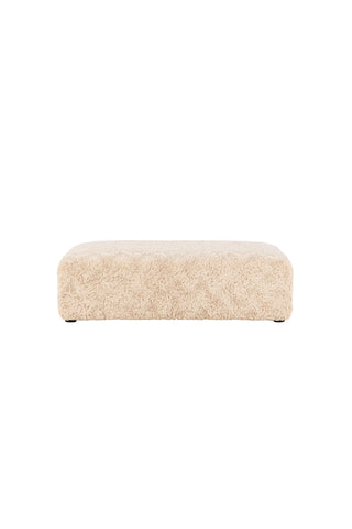 Vind Frankie Puff 100*100 - Beige fuskpäls / FSC 100%