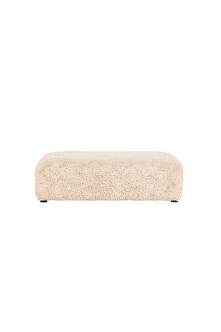 Vind Frankie Puff 100*100 - Beige fuskpäls / FSC 100%