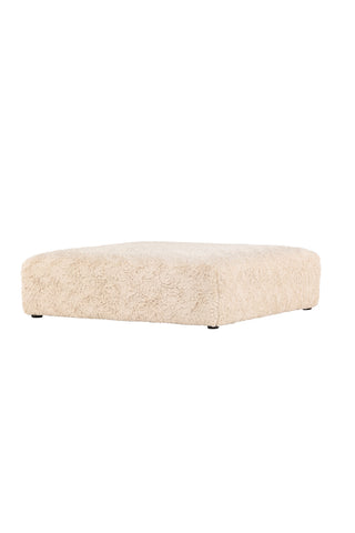 Vind Frankie Puff 100*100 - Beige fuskpäls / FSC 100%