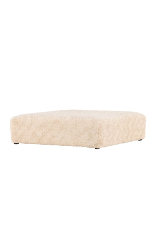 Vind Frankie Puff 100*100 - Beige fuskpäls / FSC 100%